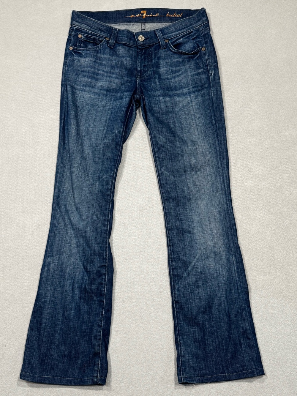 Vintage Y2K-Era 7 For All Mankind Bootcut Low-Rise